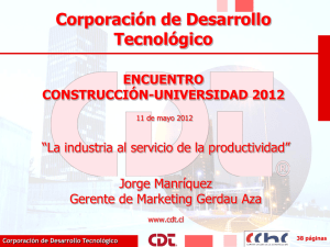 Diapositiva 1 - Encuentro Construcción Universidad 2015
