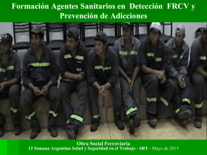 Formación Agentes Sanitarios en Detección FRCV y
