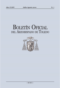 Julio-Agosto 2010 - Archidiócesis de Toledo