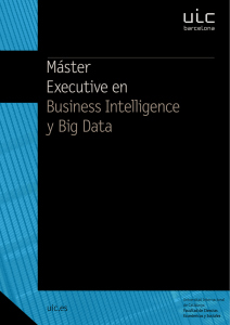 Máster Executive en Business Intelligence y Big Data