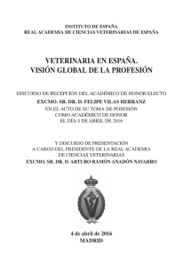 Libro Discurso interior.indd - Organización Colegial Veterinaria