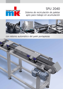 Flyer Recirculating Pallet System  - mk