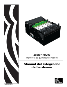 Zebra® KR203 Manual del integrador de hardware