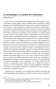 PDF (La antropología y la cuestión de la naturaleza)
