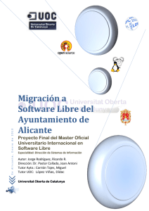 Migración a Software Libre del Ayto. de Alicante