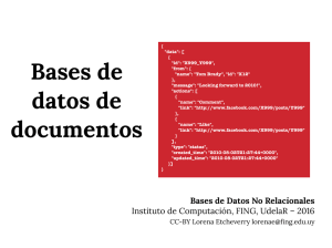 Bases de datos de documentos