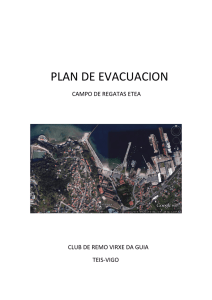plan de evacuacion - Federación Española de Remo