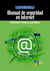 Manual de Seguridad en Internet - Colexio de Economistas de A