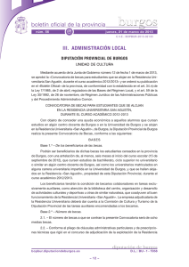 Anuncio 201302133 - Boletín Oficial de la Provincia de Burgos