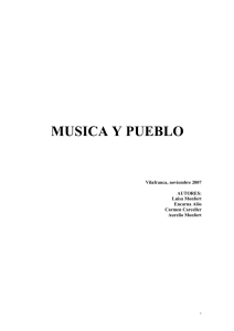 MUSICA Y PUEBLO
