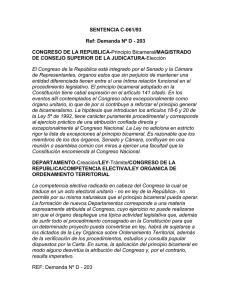 SENTENCIA C-061/93 Ref: Demanda Nº D