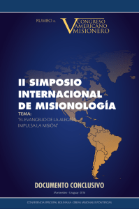 ii simposio internacional de misionología