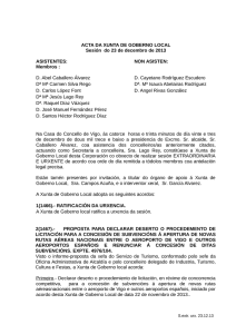 comision de goberno - Sede Electrónica do Concello de Vigo