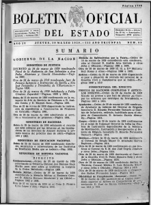 BOLETIN OFICIAL - Biblioteca Virtual de Defensa