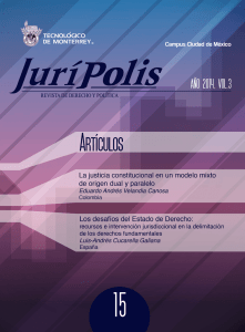 Jurípolis. Vol. 3, núm. 15, junio 2014