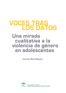 voces tras los datos. una mirada cualitativa a la violencia de género