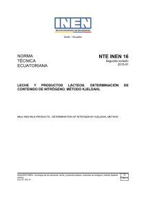 NTE INEN 16 - Servicio Ecuatoriano de Normalización