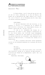 Designación de Juan Carlos Cubría
