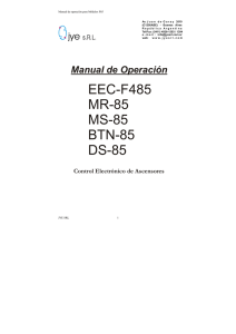 Manual Placa EEC-F485