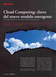 Cloud Computing: claves del nuevo modelo emergente