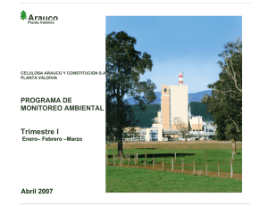 Arauco - Sistema Nacional de Información Ambiental (SINIA)
