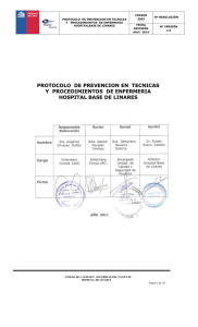 protocolo de prevencion en tecnicas y procedimientos de