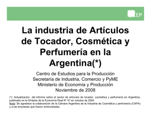 La industria plástica en la Argentina\(*\) Centro de Estudios