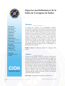 Aspectos morfodinámicos de la bahía de Cartagena de Indias (PDF