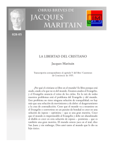 LA LIBERTAD DEL CRISTIANO Jacques Maritain 028-05