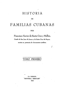 familias cubanas - Latin American Studies