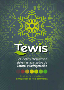 Catálogo General Tewis 2015 Español/Francés