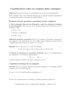 Cuantificadores sobre un conjunto finito (ejemplos)