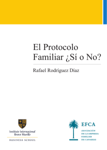 El Protocolo Familiar ¿Sí o No? - Blog Bravo Murillo