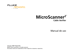 MicroScanner2 - Fluke Networks