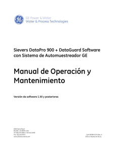 Manual de Operación y Mantenimiento