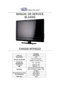 Manual de service BL3209S