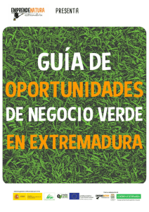 Guía de Oportunidades de Negocio Verde en Extremadura