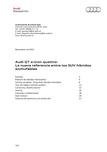 Audi Q7 e-tron quattro - Audi MediaServices España