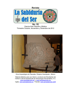 Sabiduría del Ser 55 - Gnosis - Instituto Cultural Quetzalcóatl