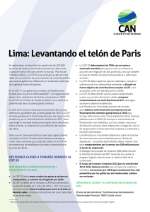 Lima: Levantando el telón de Paris