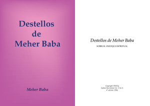 Destellos de Meher Baba