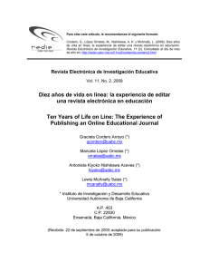 Texto completo - Revista Electrónica de Investigación Educativa