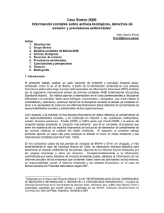 Caso Botnia 2006 - Consejo Profesional de Ciencias Económicas