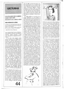 centenario de gabriel - Revista de la Universidad de México