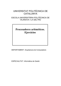 Problemas tema 1 - Universitat Politècnica de Catalunya