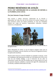 pedro menéndez de avilés - Fundación Consejo España