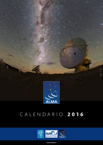 Calendario ALMA 2016