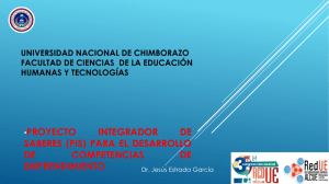 Universidad nacional de Chimborazo facultad de ciencias de la