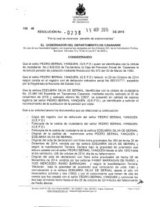 1 5 ABR 2015 - Gobernación de Casanare