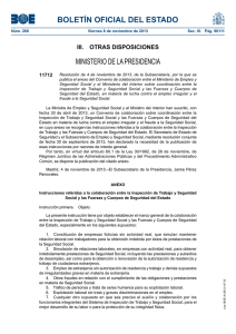 Resolución de 4 de noviembre de 2013, de la Subsecretaría